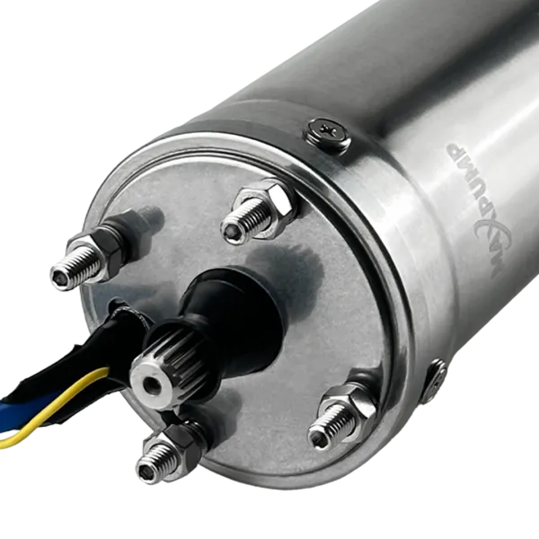 Двигатель скважинного насоса MAXPUMP 2.2кВт 380В 4" (20м кабеля) (разборка)