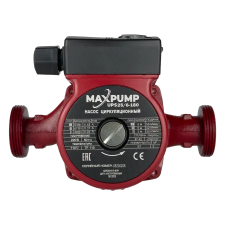 Циркуляционный насос MAXPUMP UPS 25/6-180