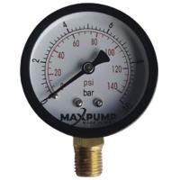 Манометр радиальный MAXPUMP 63mm 0-10 бар