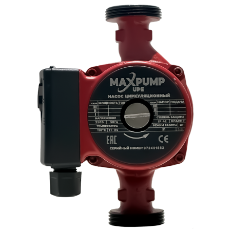 Циркуляционный насос MAXPUMP UPE 25/6-130